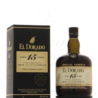 El Dorado 15 ans 40° - 1 litre !