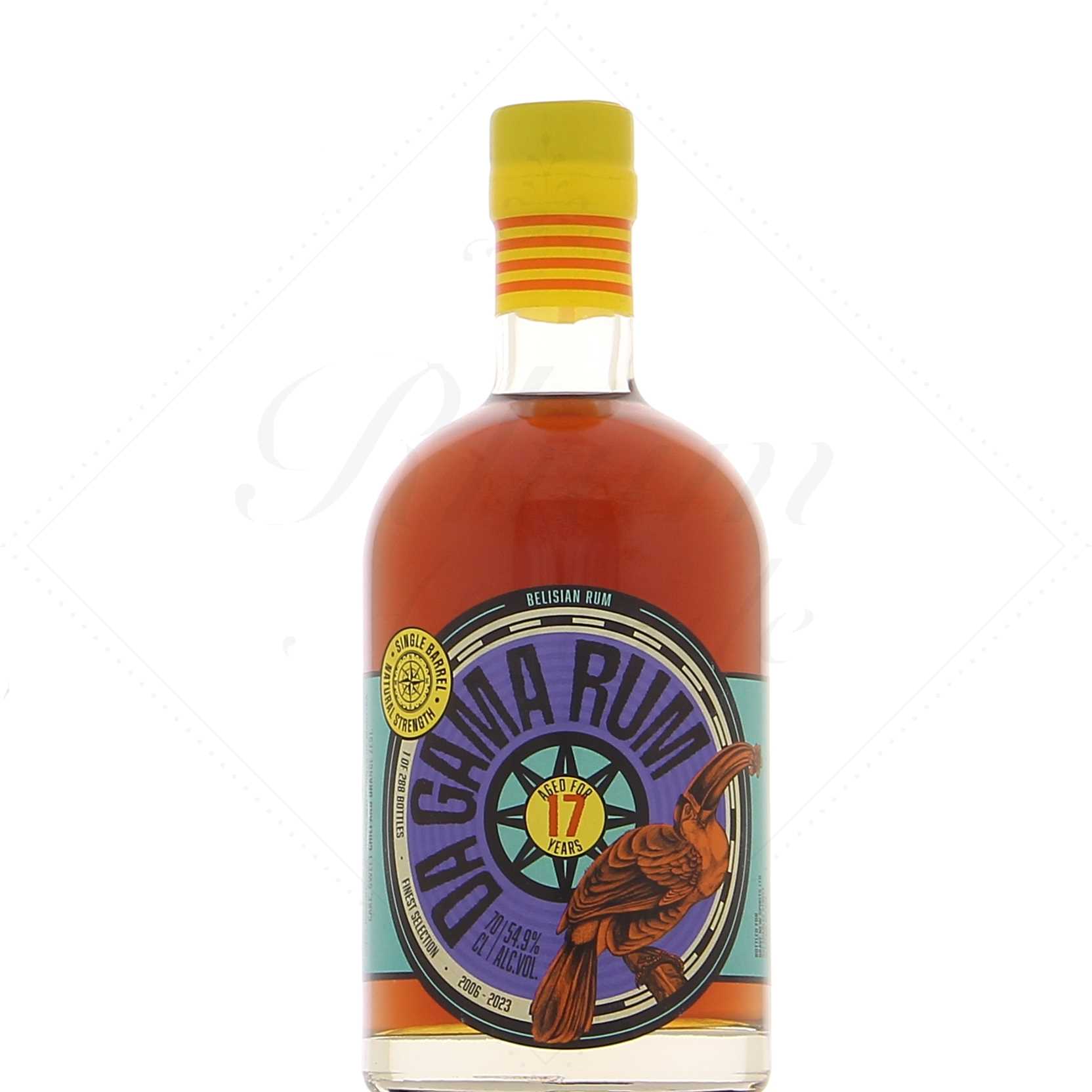 Da Gama Rum Belize Travellers 17 ans 54,9°