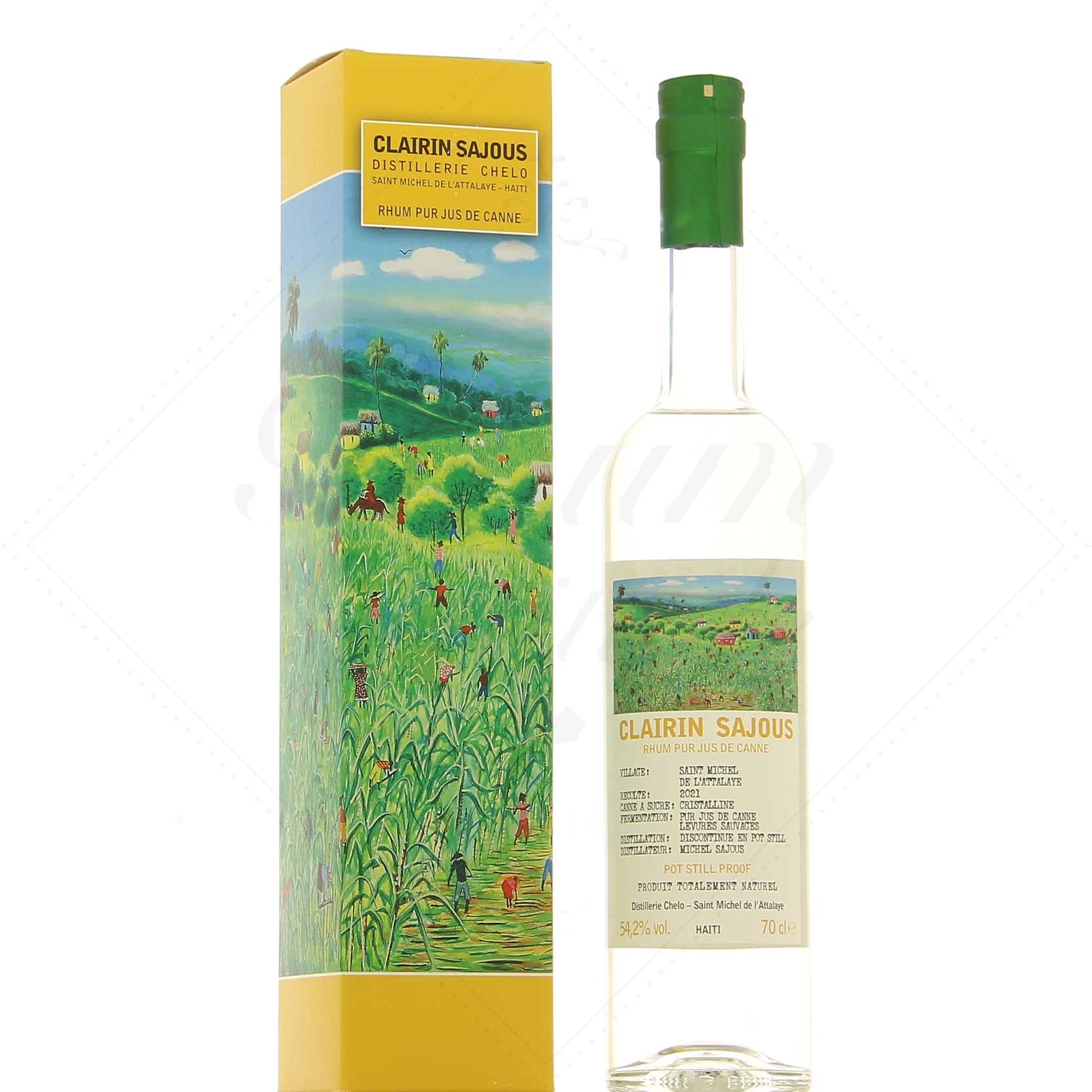 Clairin Sajous récolte 2021 54,2°