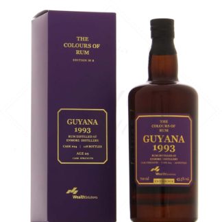 Colours of rum Guyana 29 ans 1993 Enmore EHP Edition n° 8 43,5°