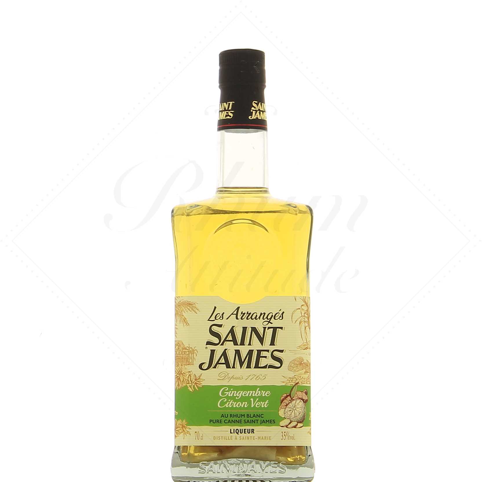 Saint James Arrangé Gingembre Citron vert 35°