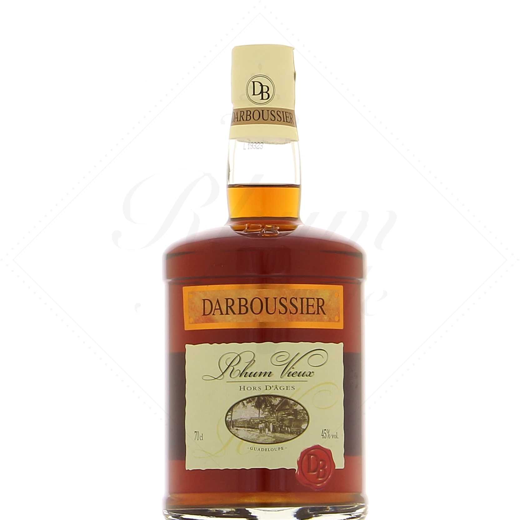 Darboussier rhum vieux hors d'âge 45°