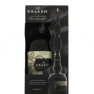Kraken Black Spiced Candle avec bougie 40° - 1 litre !