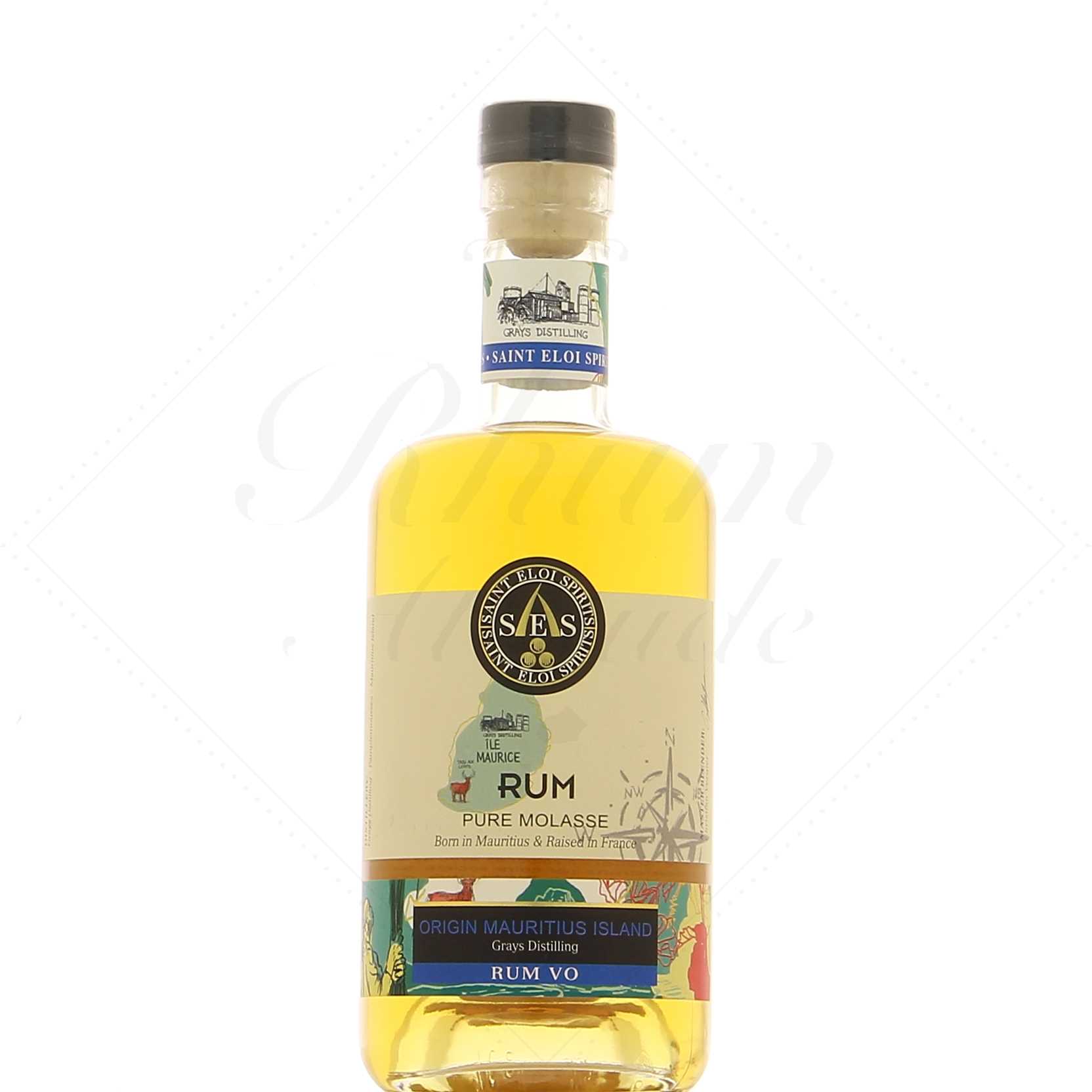 Les Chais Saint Éloi Île Maurice Grays Pure mélasse VO 45°