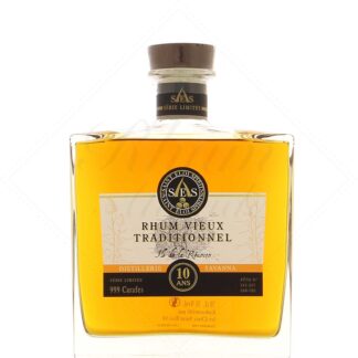Les Chais Saint Éloi Savanna Rhum Vieux traditionnel 10 ans 51°