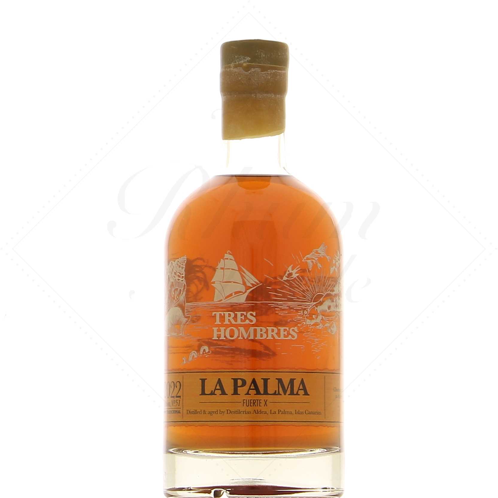 Tres Hombres La Palma Fuerte 10 ans Edition 51 2022 44,2°