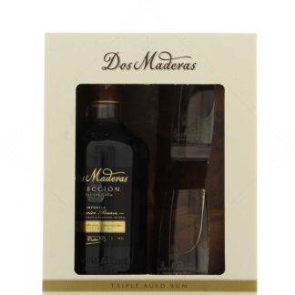 Dos Maderas Seleccion en coffret 2 verres 42°