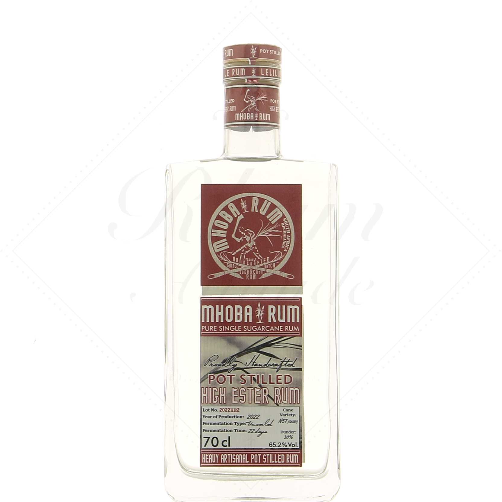 Mhoba Pot Stilled High Ester Batch 2022 HE2 65,20°