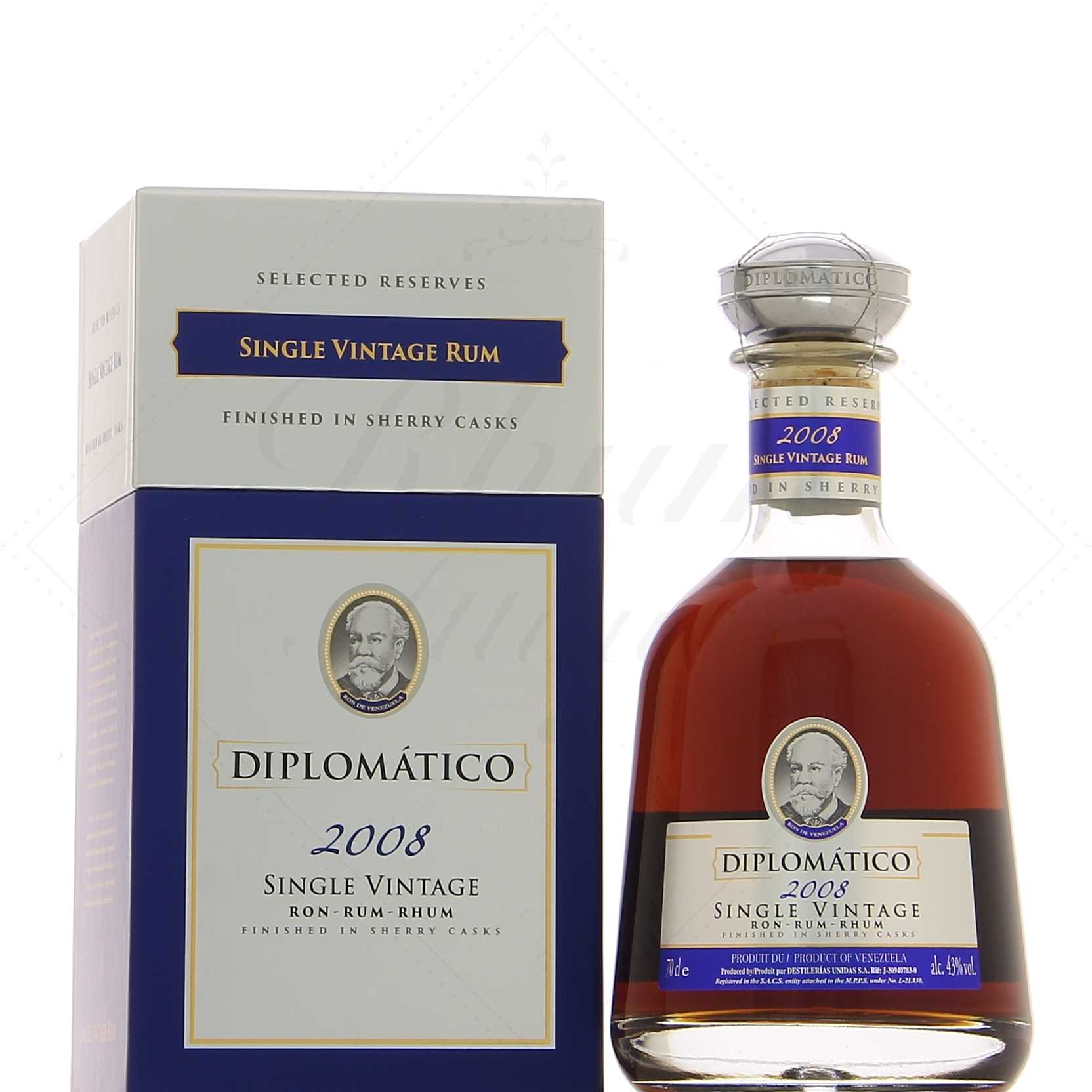 Diplomatico Single Vintage 2008 43°