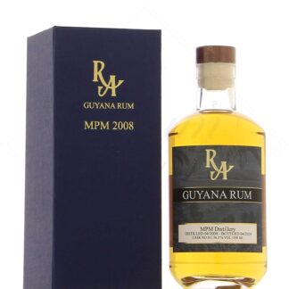 Rum Artesanal Guyana Port Mourant 2008 16 ans 56,5°