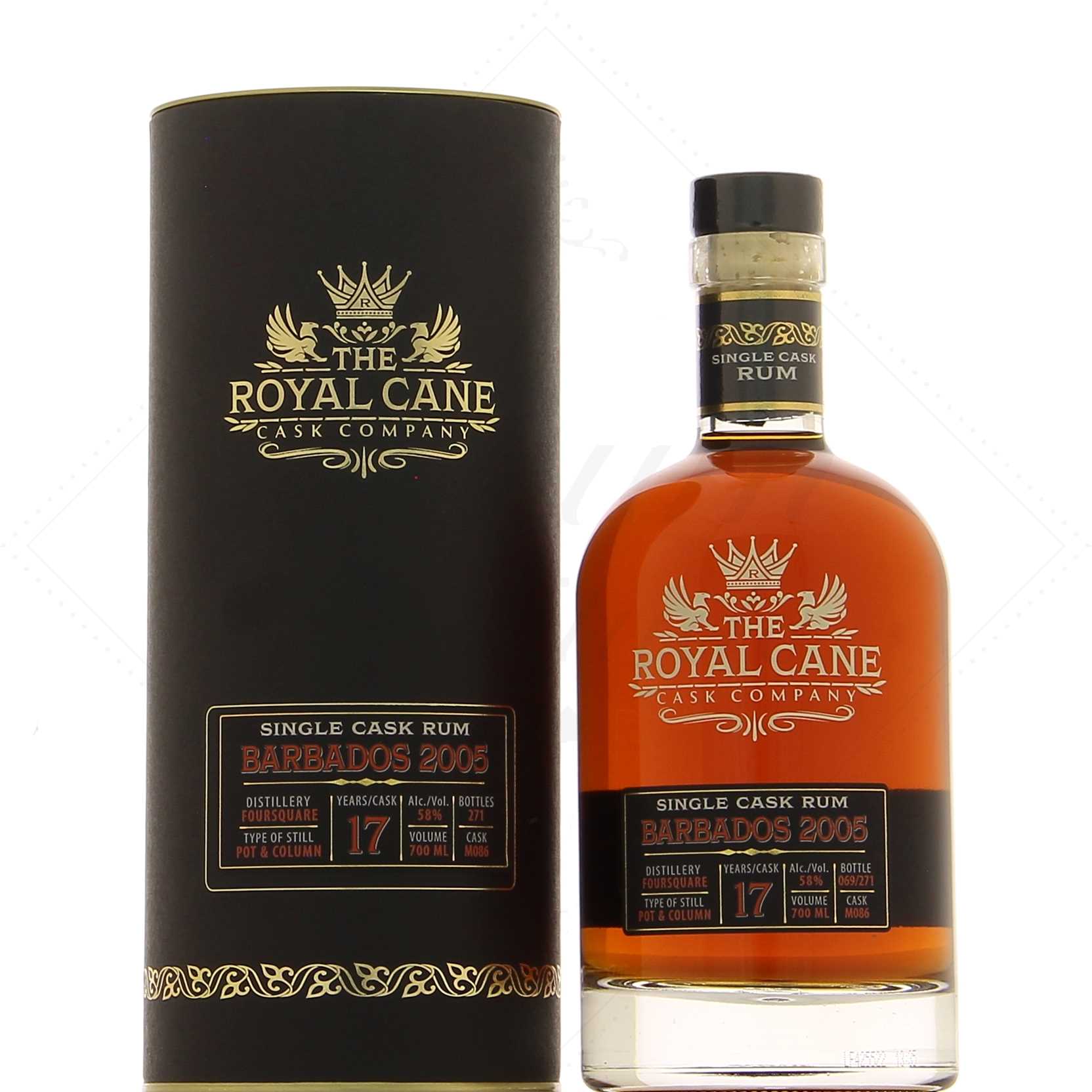 Royal Cane Barbados 2005 58°