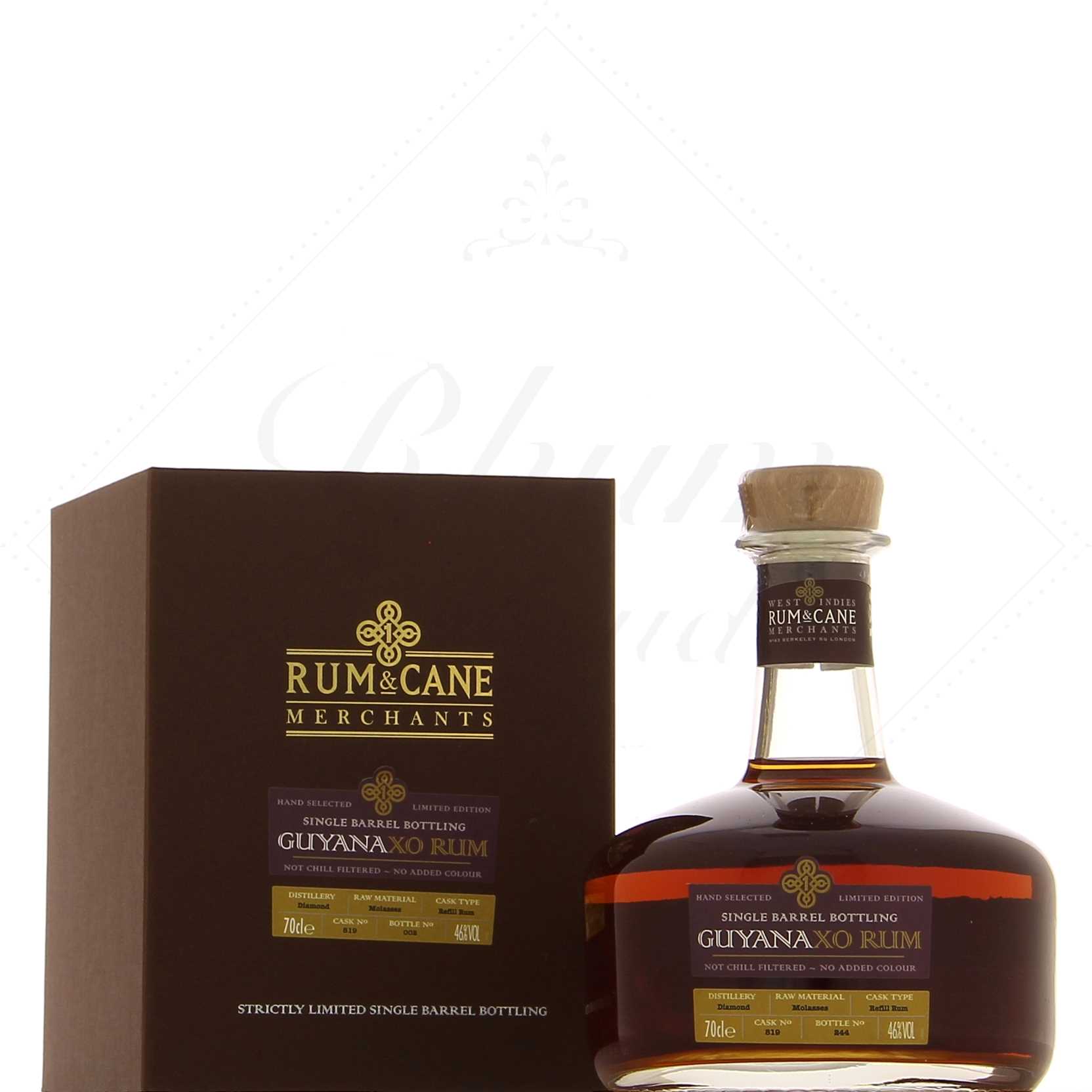 Rum & Cane Guyana Single Barrel XO 46°