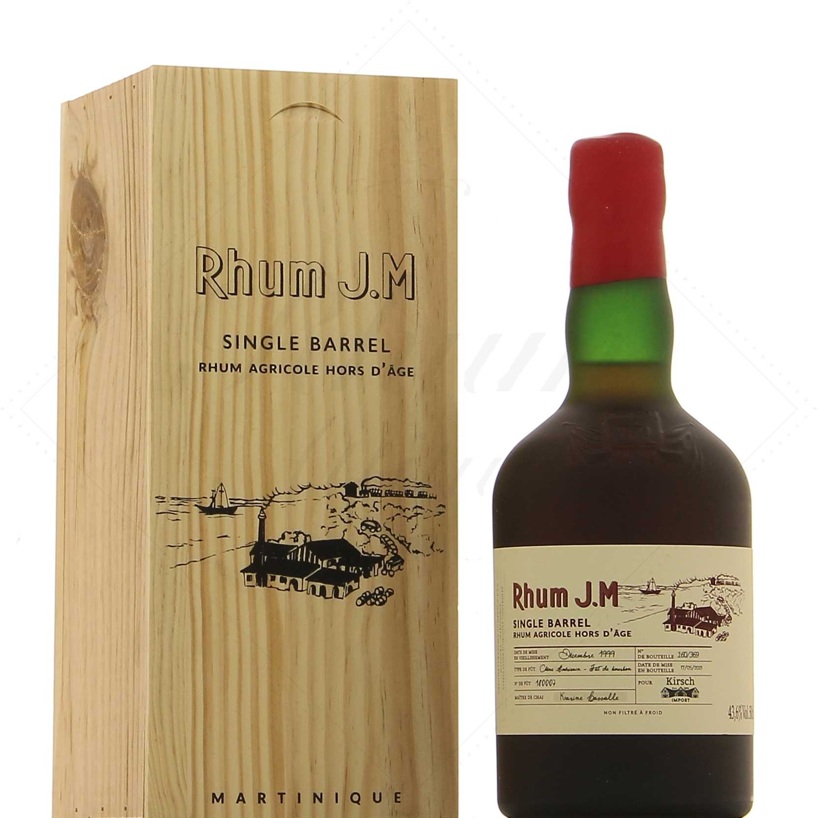 JM 1999-2021 Single Barrel #180007 43,6°
