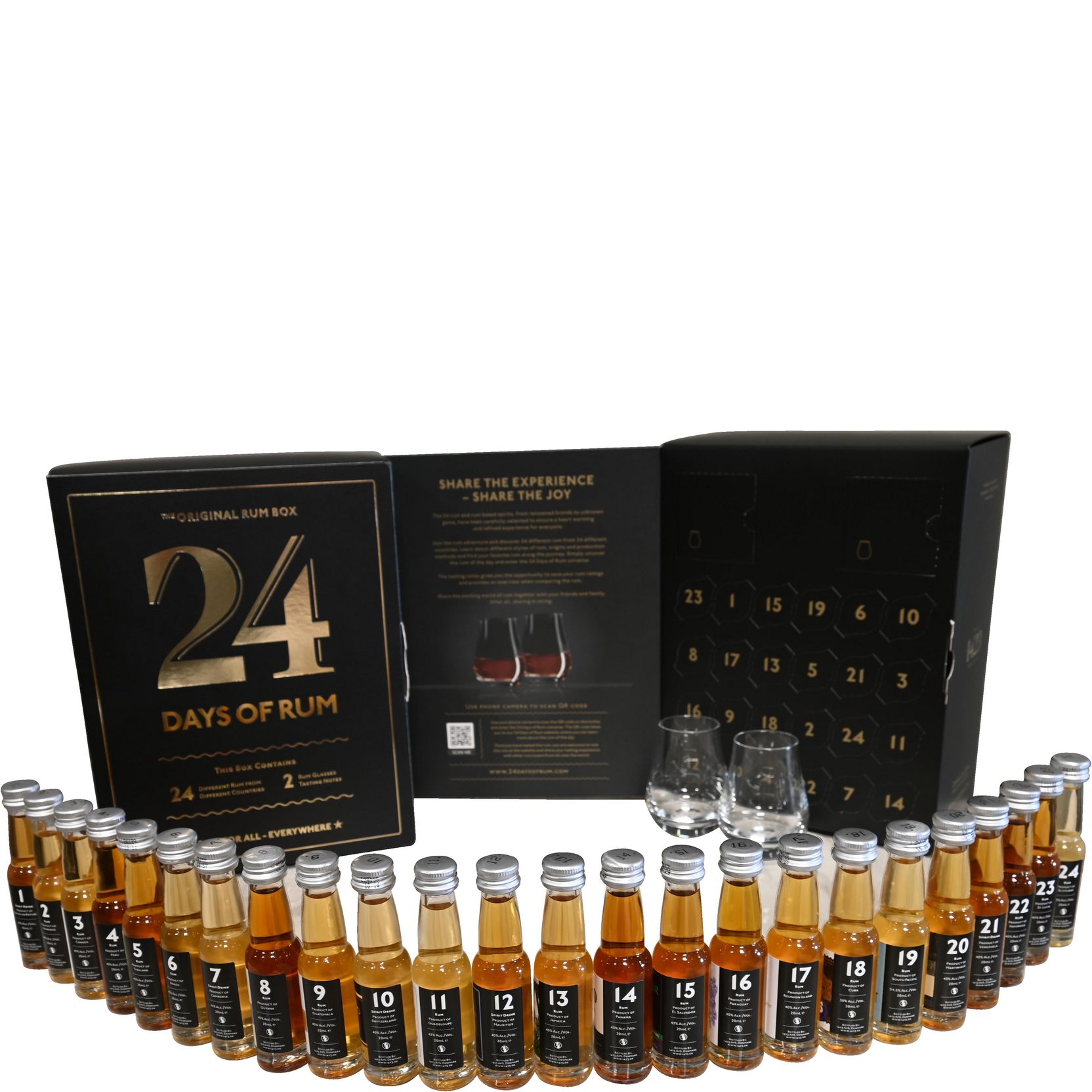 Calendrier de l'avent du rhum 24 days of rum - black edition 2024 – Image 4