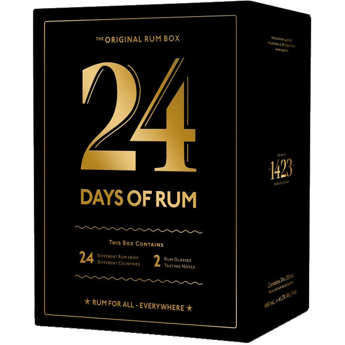 Calendrier de l'avent du rhum 24 days of rum - black edition 2024 – Image 2
