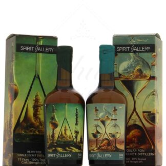 Spirit Gallery Duo de Ron 11 ans 65° 2x50cl