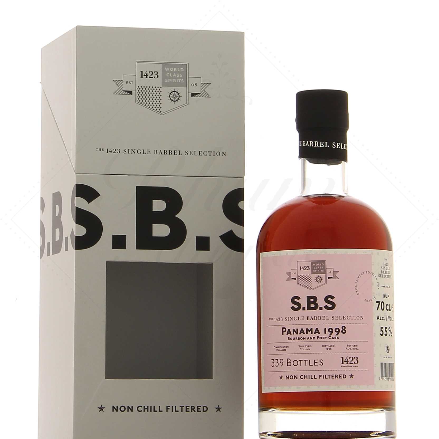 SBS Panama 1998 fût de bourbon et de porto 55°