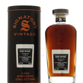 Secret Speyside Distillery 18 ans 2005 1st fill sherry butt CS Collection Foundations SV 57,6°