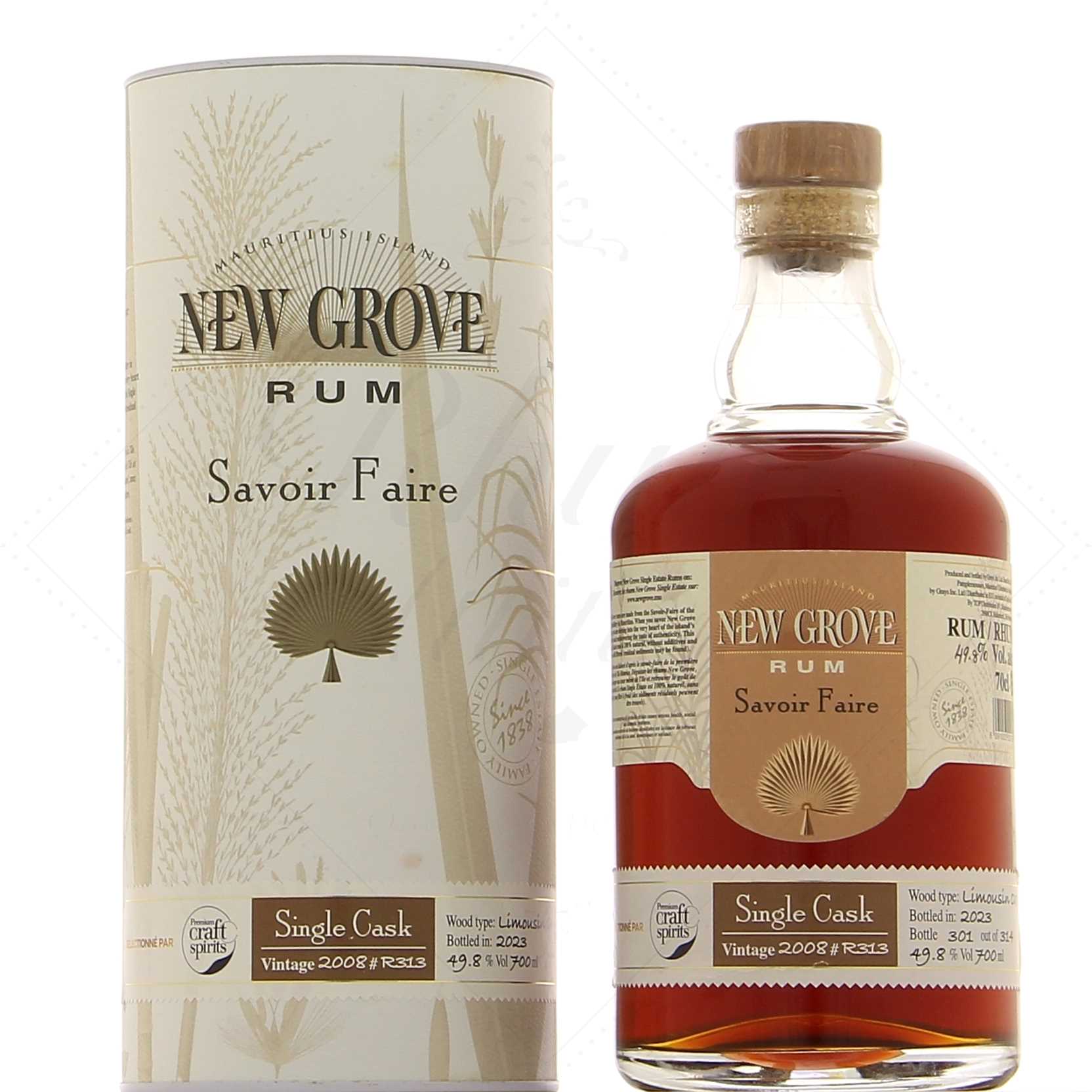 New Grove Savoir Faire Single Cask 49,8°