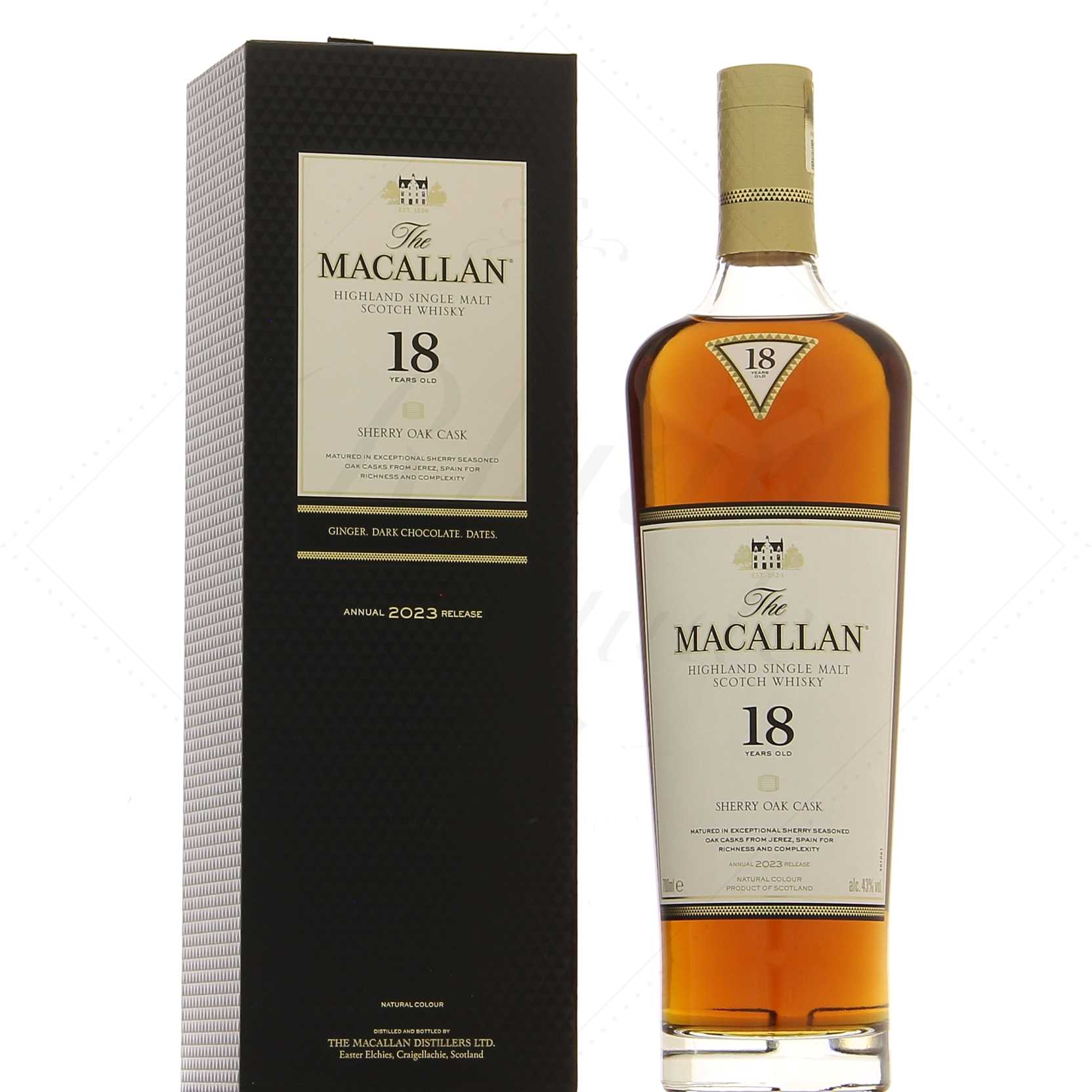 Macallan 18 ans Sherry Oak 43°