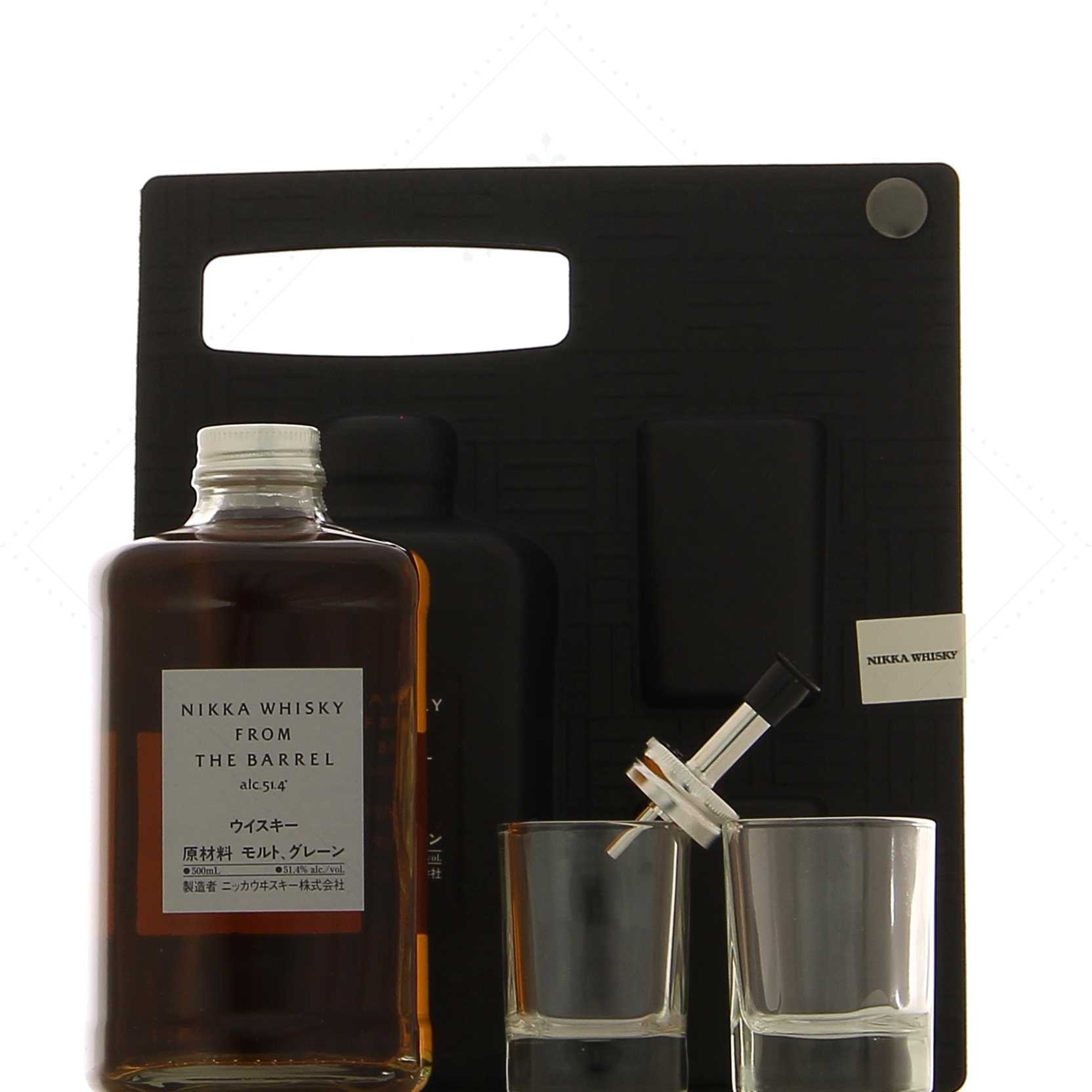 Nikka from the barrel Coffret silhouette 2 verres & pourer 51,4°