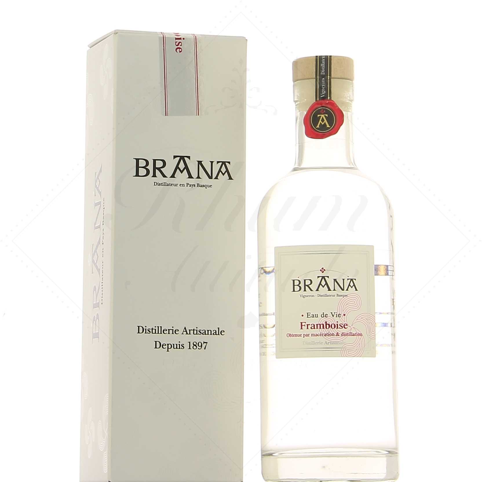 Brana Eau-de-vie Framboise Les Cristallines 45°