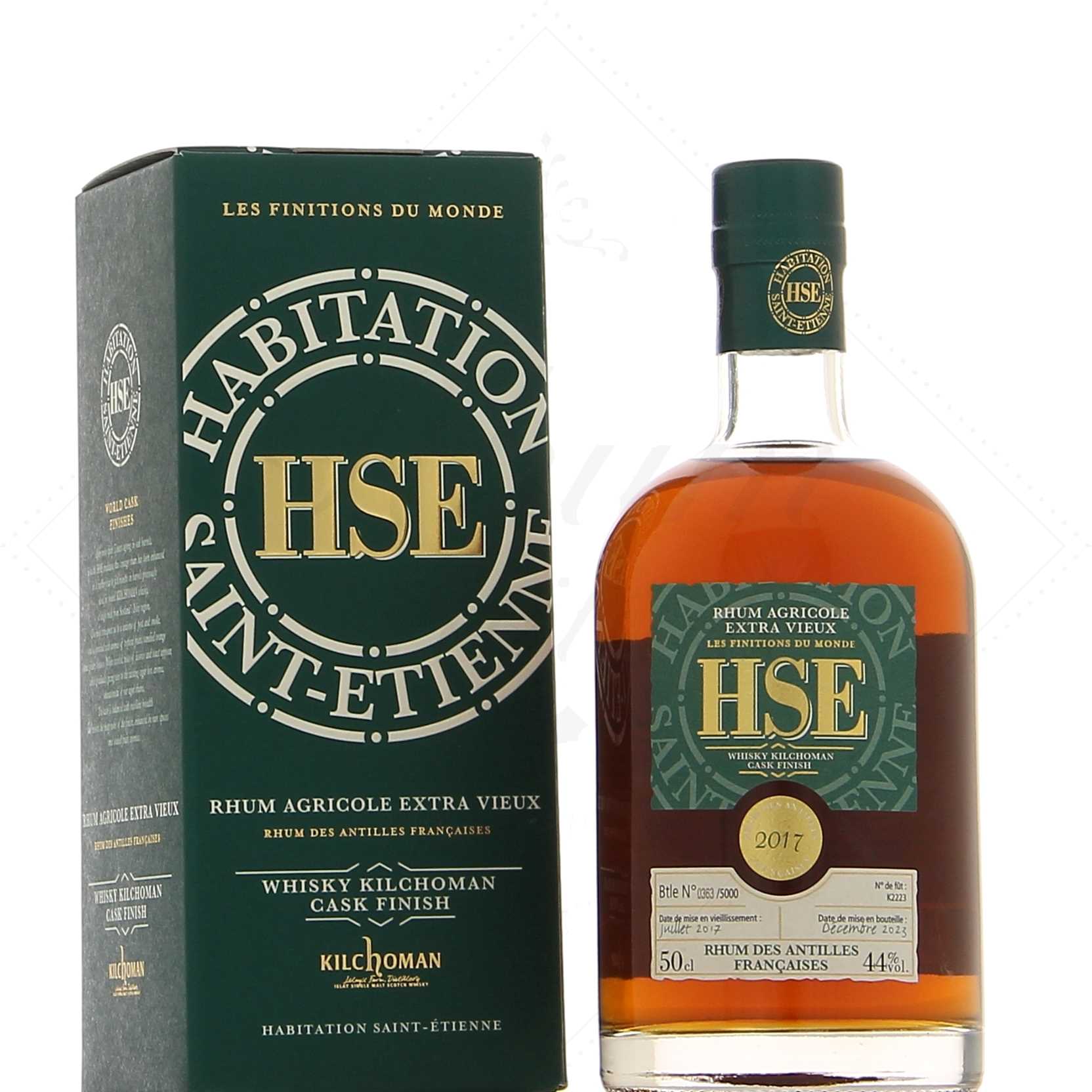 HSE Extra Vieux Whisky Kilchoman Cask Finish 2017 44°