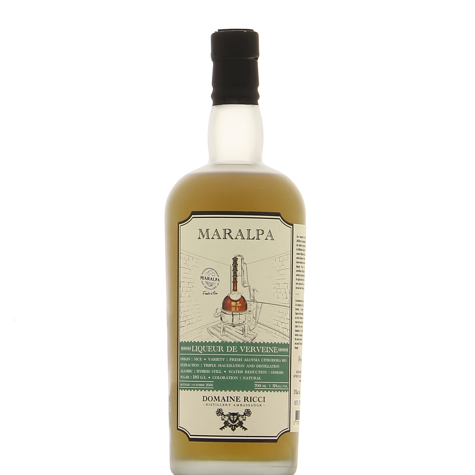 Domaine Ricci Liqueur de verveine 31°