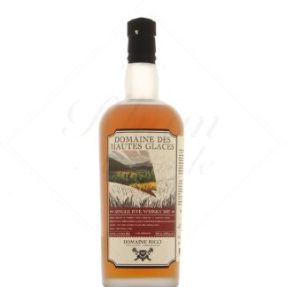 Domaine Ricci Domaines des Hautes Glaces Single Rye Whisky 2017 61,7°